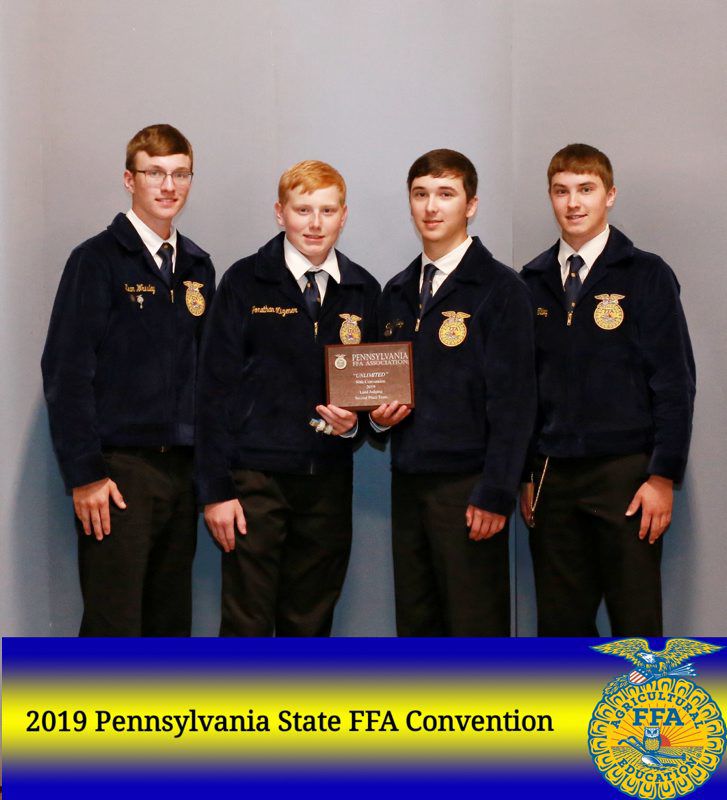 Land Judging Second Place Team